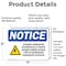 Signmission Standby Generator Automatically Sign With Symbol, 7 in W x Rectangle, Vinyl Decal OS-2PACK-NS-D-57-L-18423 - alternate 3